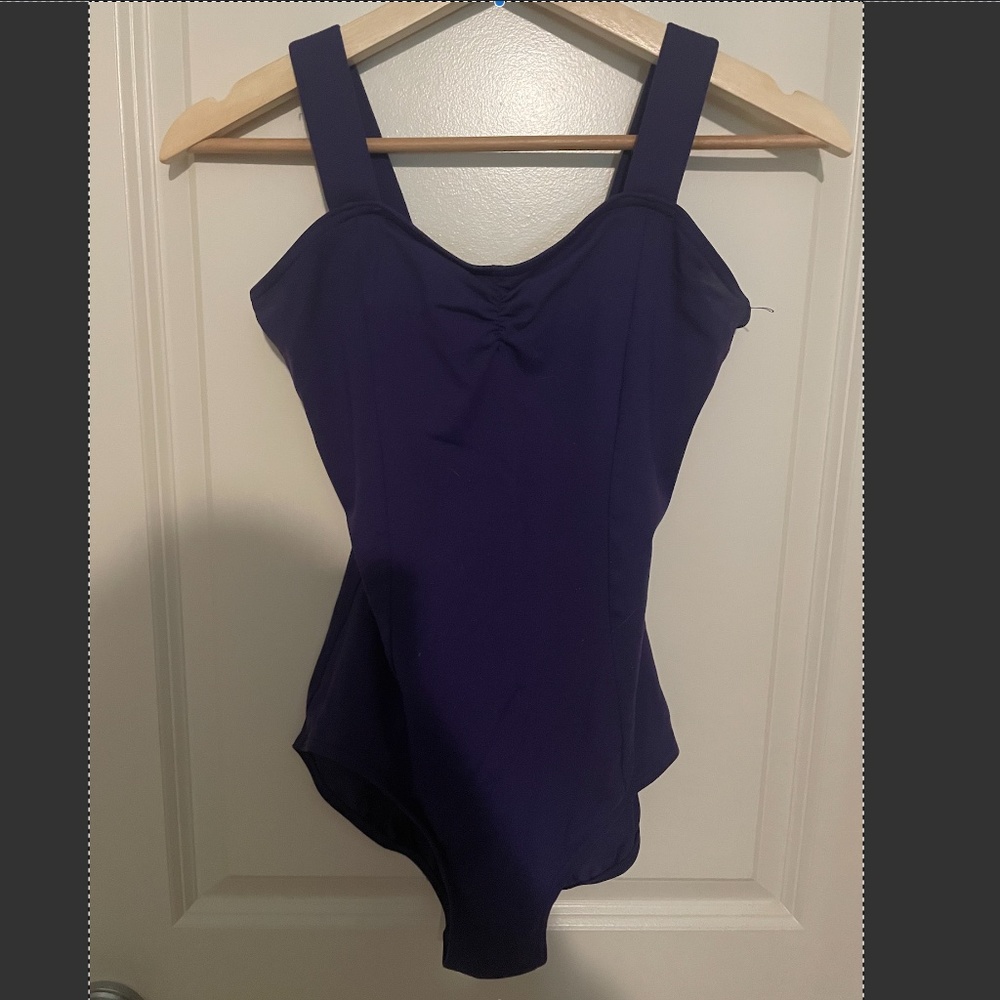 Capezio Purple Bodysuit, size adult L